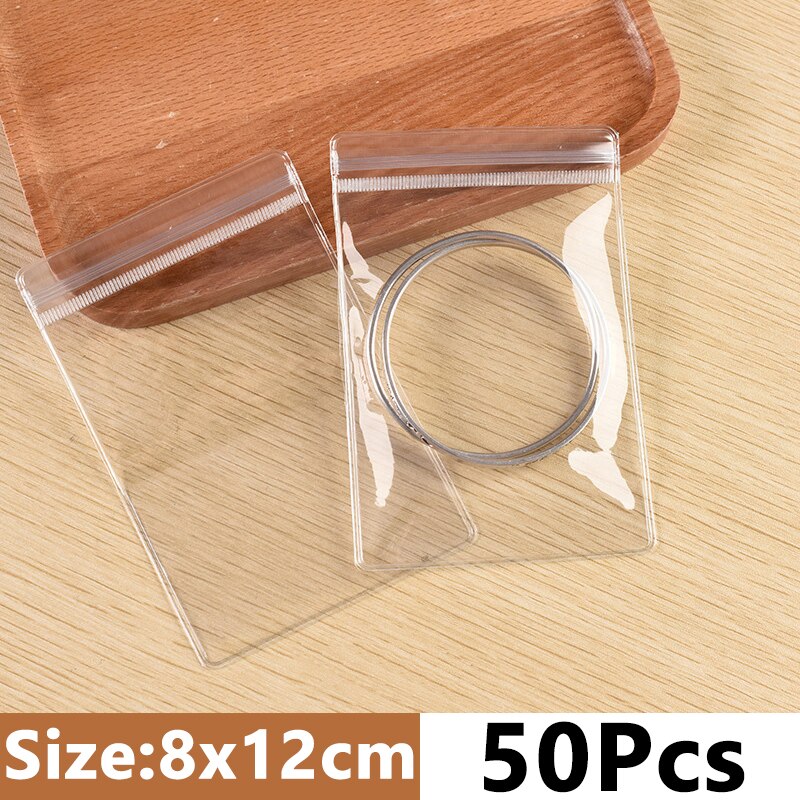 Jewelry Storage Bag Desktop Drawer Organizer Transparent Necklace Bracelet Ring Holder Jewelry Organizer Boxes