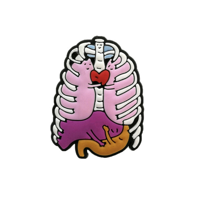 Free Shipping 1Pcs PVC Hospital Medical Series Shoe Charms  Ambulance Mask Shoes Accessories Fit Crocs Wristbands Unisex Gifts