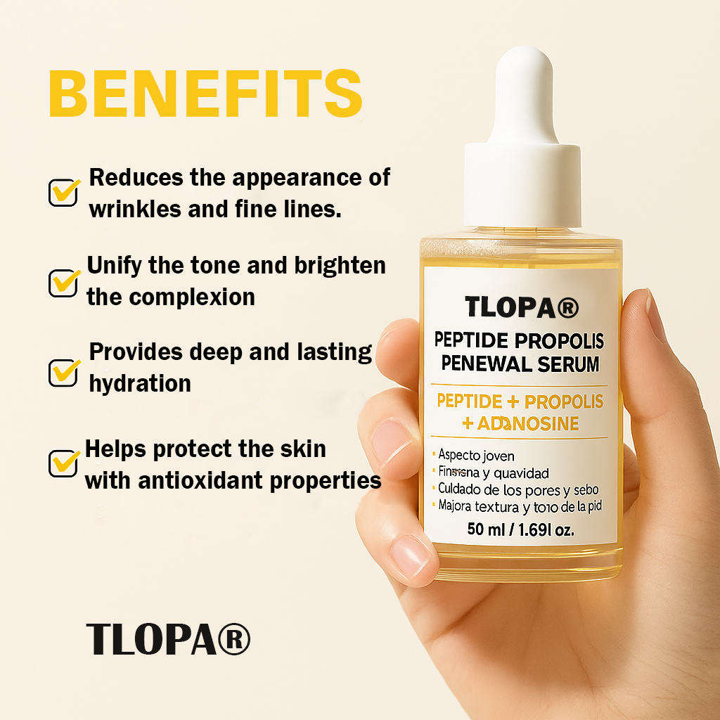 🏆TLOPA® Youth Renewal Bee Peptide Anti-Aging Serum | Wrinkle Repair, Firming & Hydrating