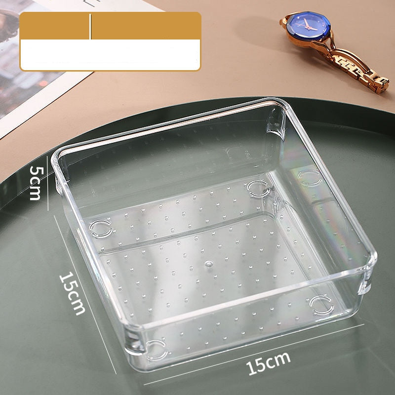 Jewelry Storage Bag Desktop Drawer Organizer Transparent Necklace Bracelet Ring Holder Jewelry Organizer Boxes