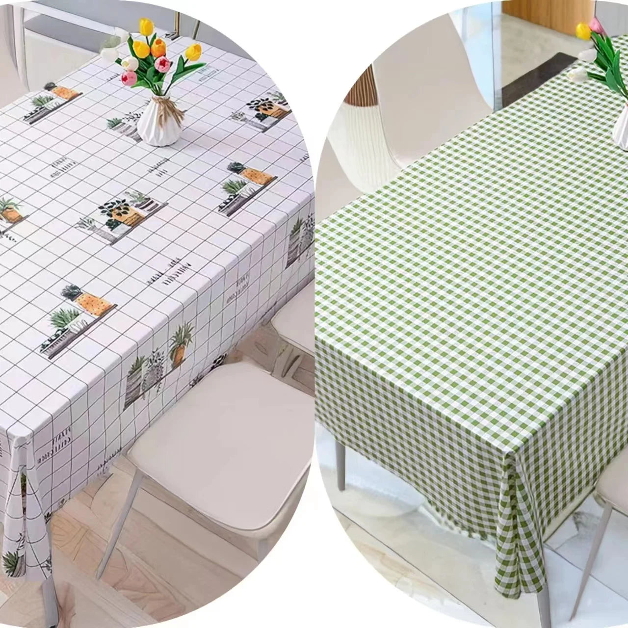 Non-Slip Round Table Cloth, Coffee Table Cloth, Bedside Cover Cloth, Desk Placemat