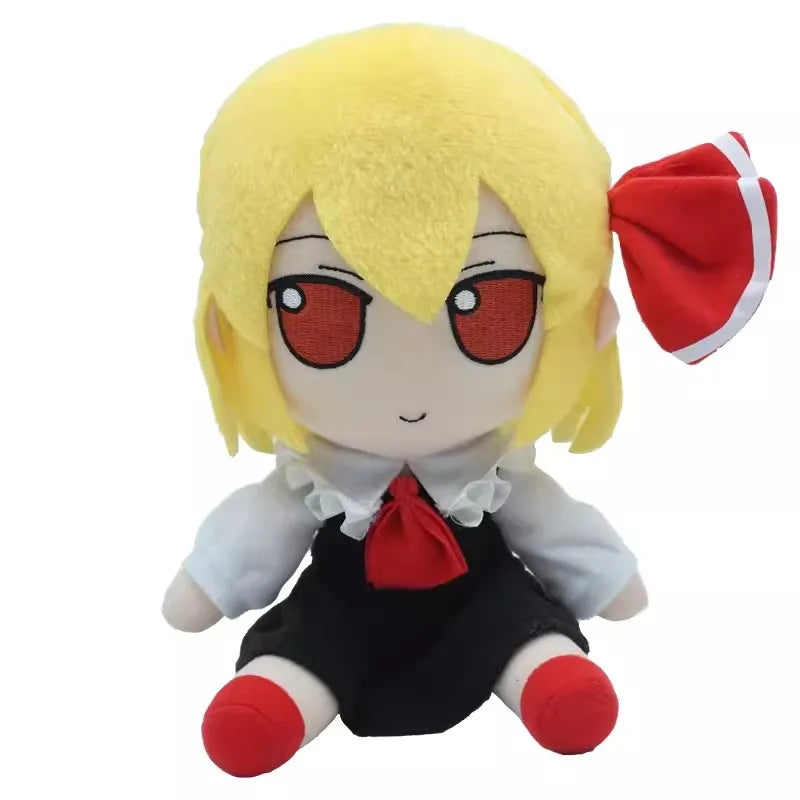 Yorigami Shion Fumo Plush Toy TouHou Project 20cm Sitting Soft Doll Kawaii Plushie Figurine Kids Fans Birthday Christmas Gifts