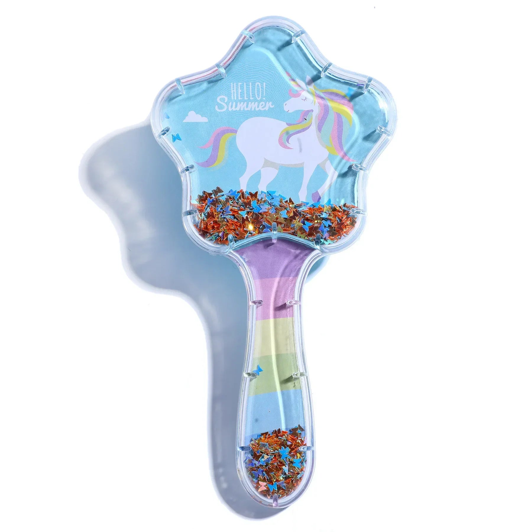 Mermaid Children Hair Comb Brush Cartoon Massager Comb High Quality Anti-detangle Comb Children's Cute Hairdressing Smooth Comb