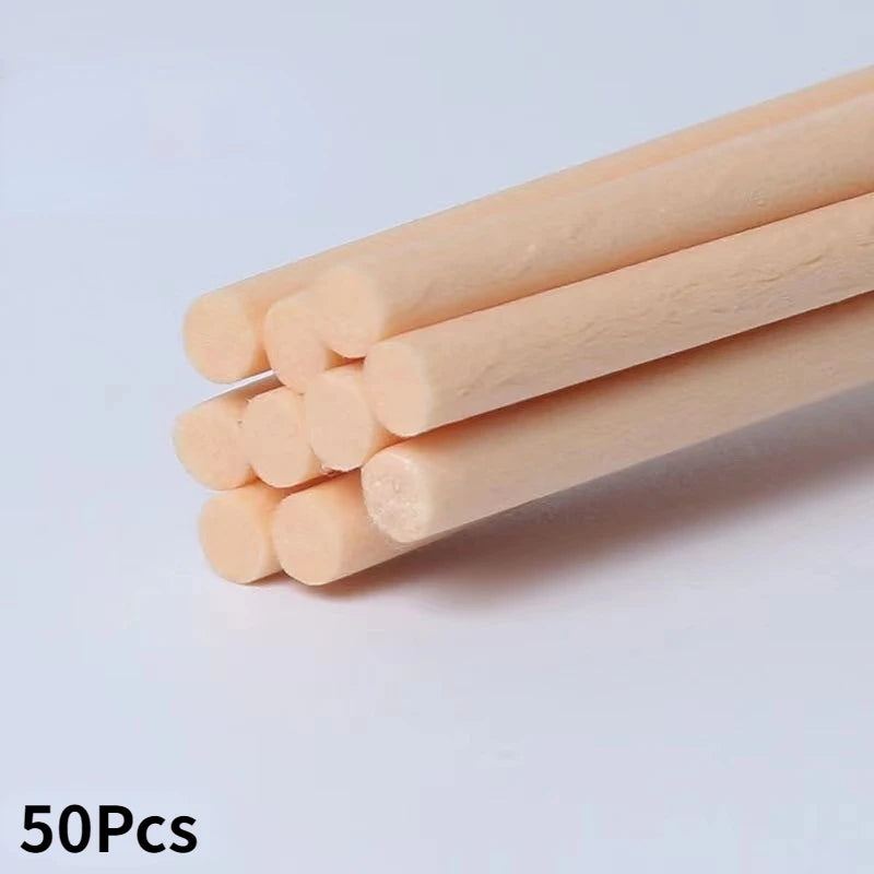 20/50Pcs Fiber Sticks Diffuser Aromatherapy Volatile Rod for Spa and Office Home Fragrance Diffuser Home Decoration 3mm*19cm