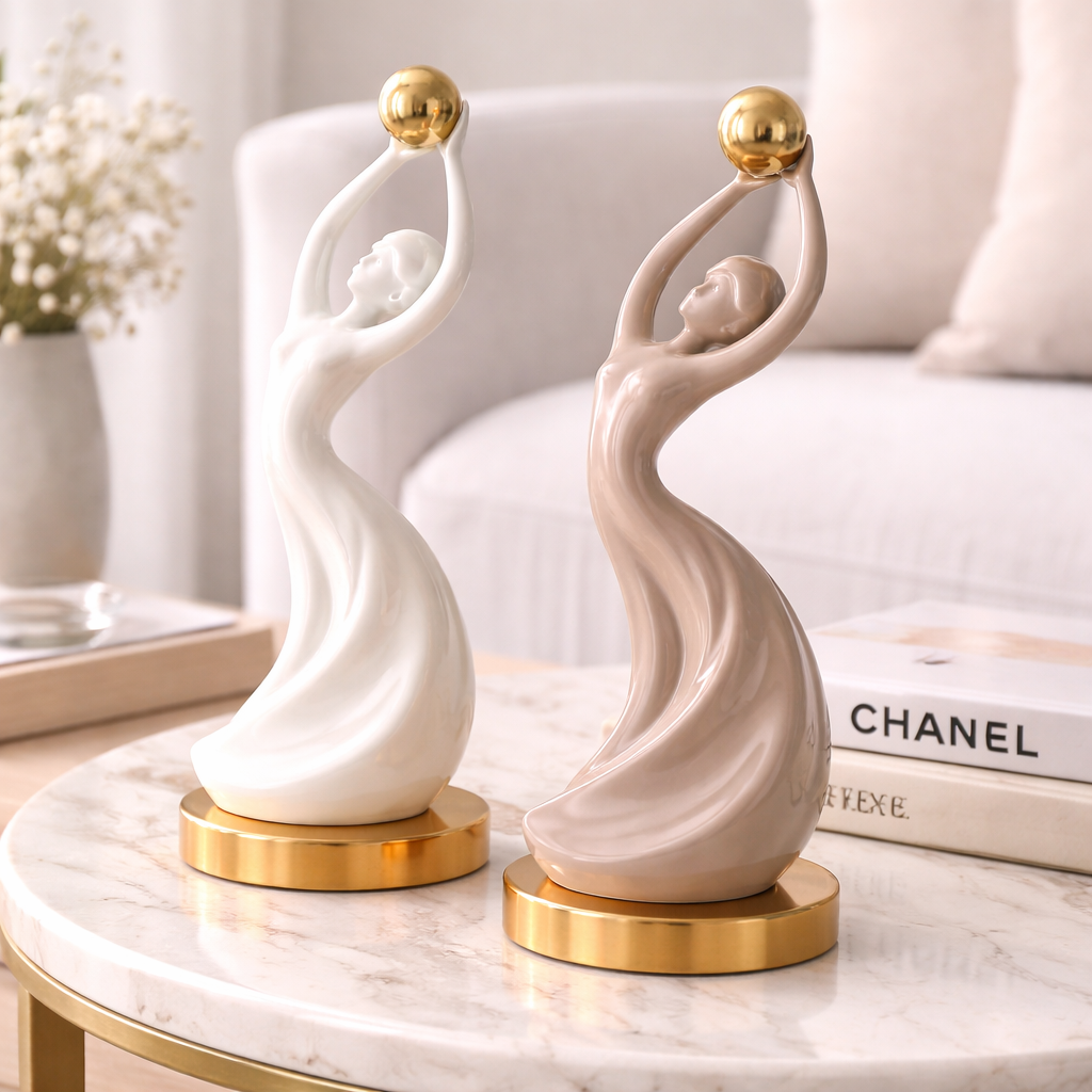 Subtle Elegance Ceramic Figurine
