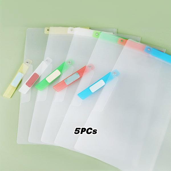 Double-Bar Rotating Clip File Folder