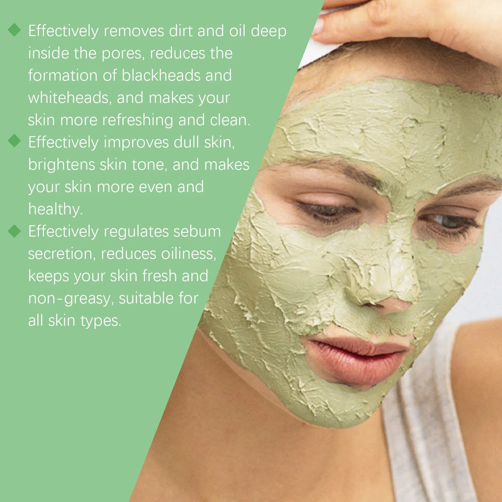 Anti-Wrinkle Face Mask Lift and Tighten 24H Hydration Fade Fine Lines Clean Pores Korean Skincare Clay Mask