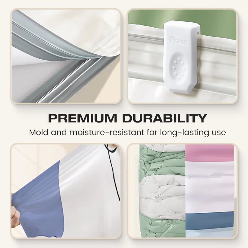 📦 Large-Capacity Vacuum Bags – No Pump Needed! 💕