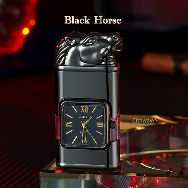 Cithway® Windproof Dual-Flame Vintage Watch Lighter