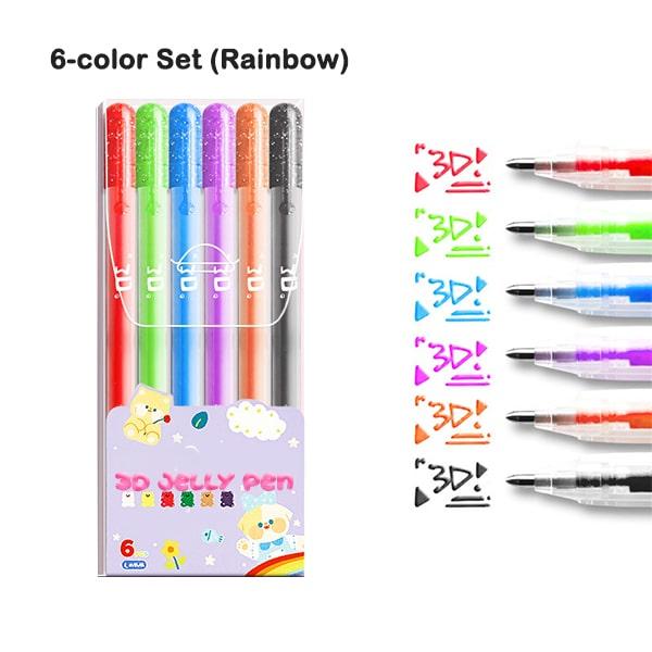 3D Jelly Pen Set (6PCS/12PCS)
