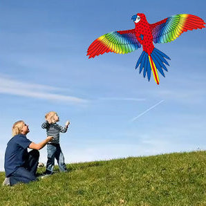 Aerial Animal Fishing Rod Kite
