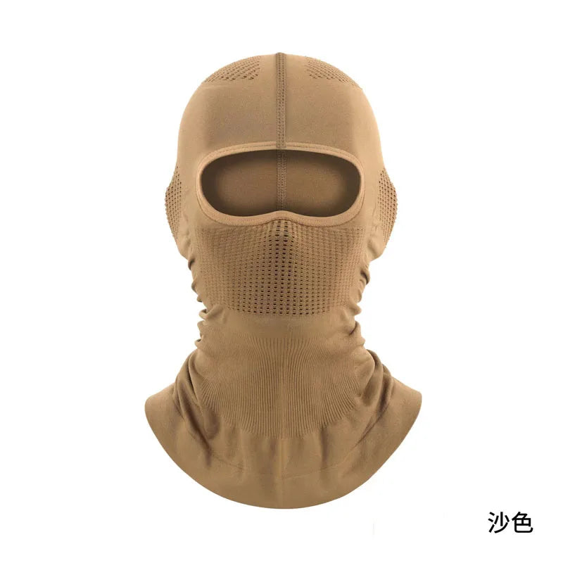 2023 Sports Tactics Quick Drying Breathable Fully Wrapped Elastic Headgear Outdoor Equipment