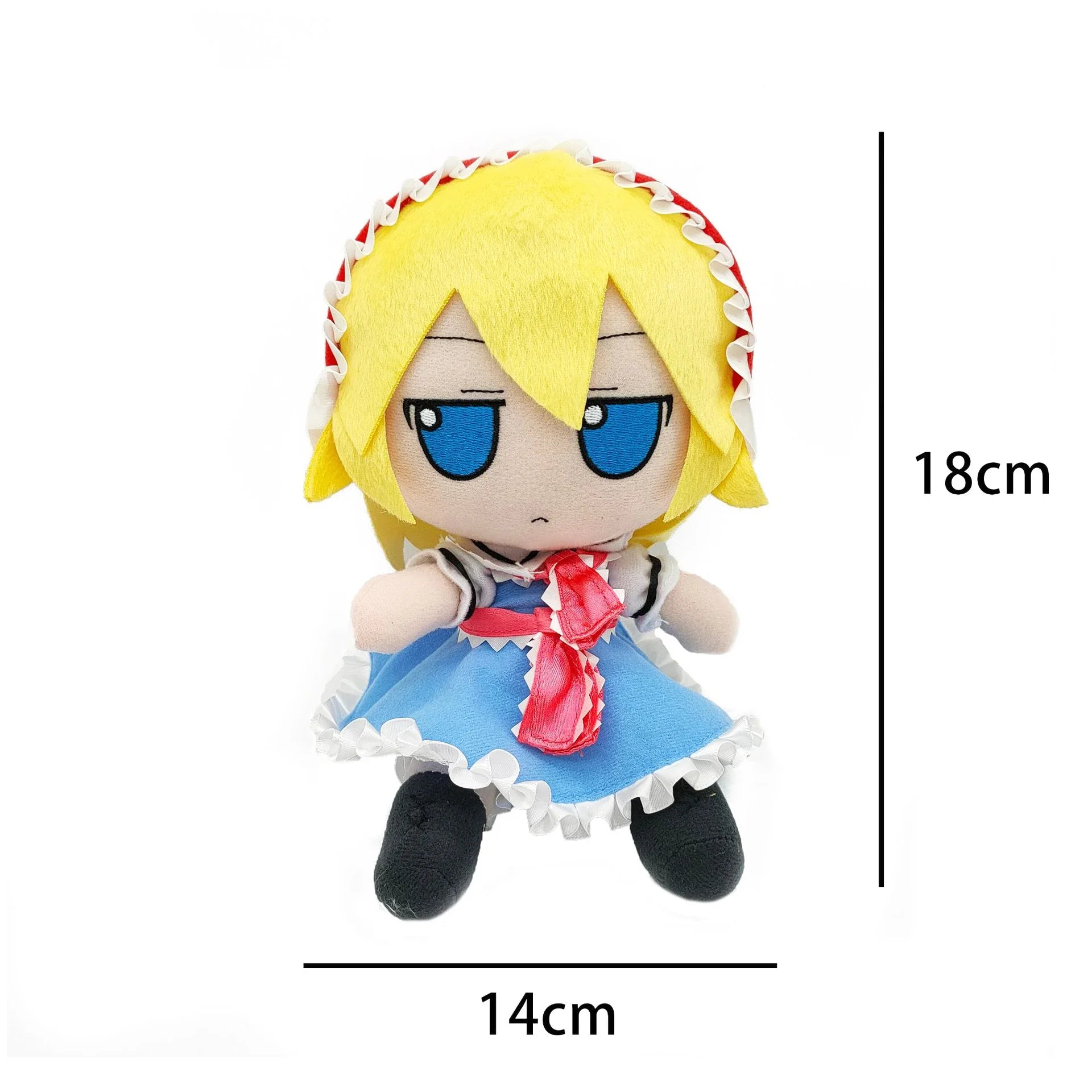 Yorigami Shion Fumo Plush Toy TouHou Project 20cm Sitting Soft Doll Kawaii Plushie Figurine Kids Fans Birthday Christmas Gifts