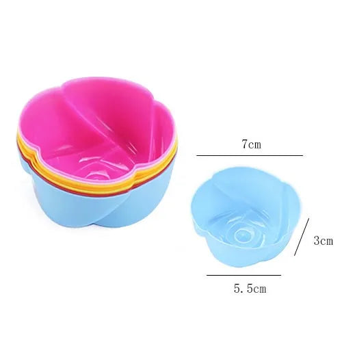 &12pcs/lot Silicone Cake Cup Round Shaped Muffin Cupcake Baking Molds Home Kitchen Cooking Supplies Cake Decorating Tools