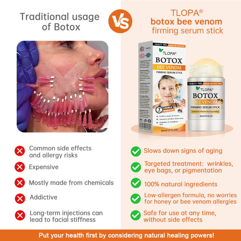 Made and Shipped from USA✨TLOPA® Botox Bee Venom Firming Serum Stick(🔥LAST DAY 70% OFF)🔥
