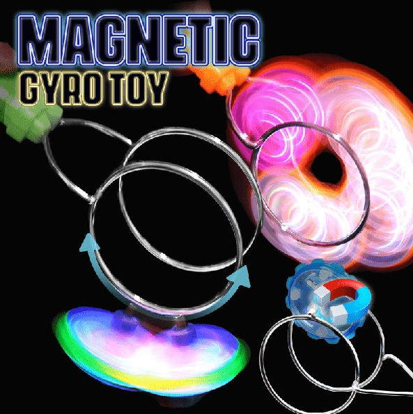 LED Magnetic Gyro Wheel