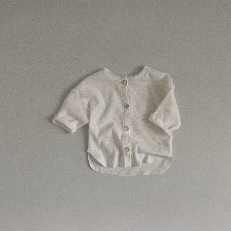 New Baby Thin Cotton Cardigan