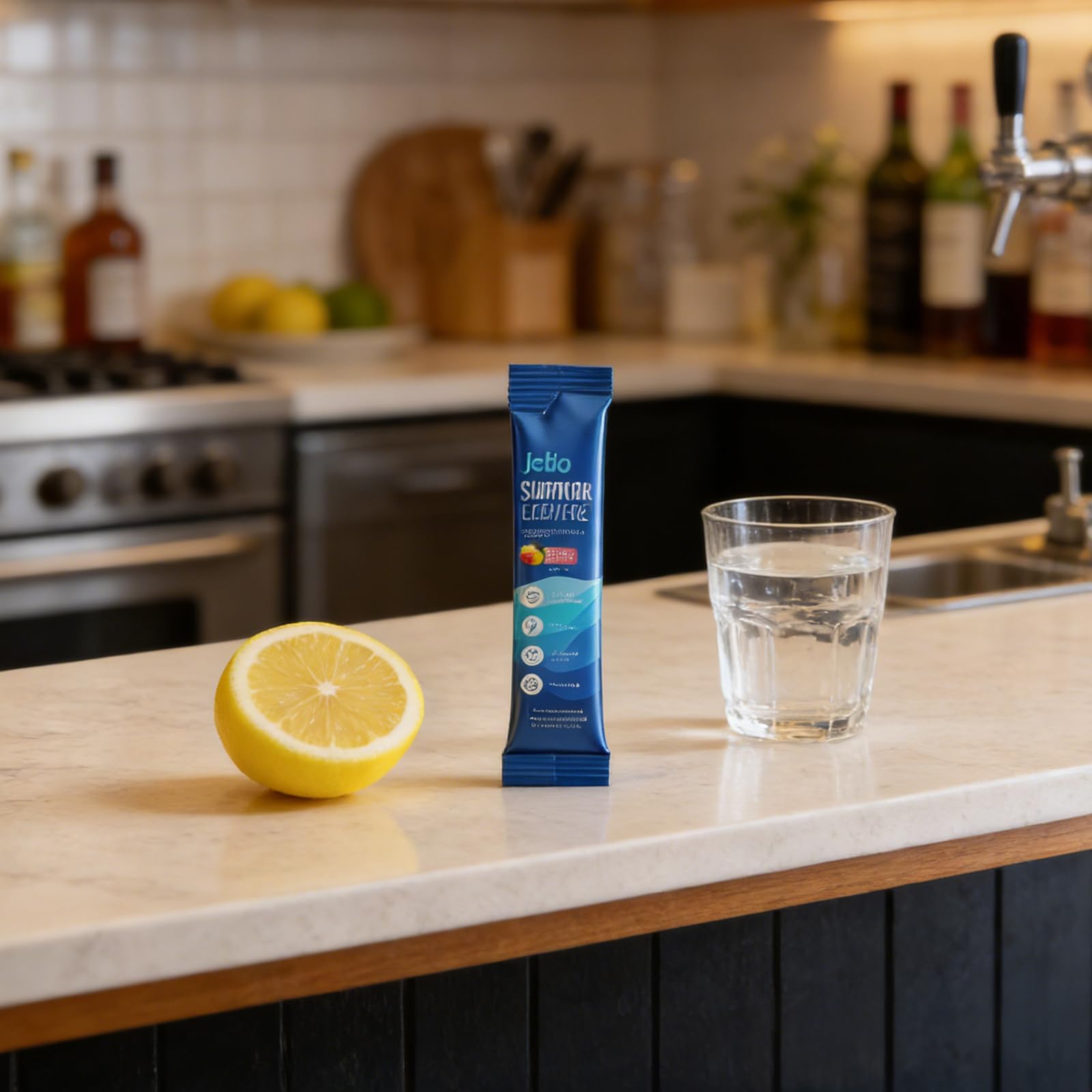 Jello Cortisol Cocktail Pulver, 20 Stück New Super Cortisol, Natürliche Supercalm cortisol pulver für Cortisol Senken, Konzentration Steigern, Entspannt Bleiben & Stress Natürlich Reduzieren