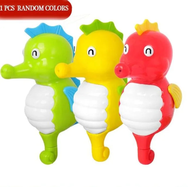 Single Sale Cute Cartoon Animal Tortoise Classic Baby Water Toy Infant Swim Turtle Wound-up Chain Clockwork Kids Beach Bath Toys