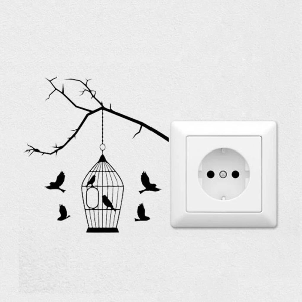 1PC Toilet Sticker DIY Funny Peep Monster Toilet Bathroom Vinyl Wall Sticker Decal Art Removable Home Restroom Decoration