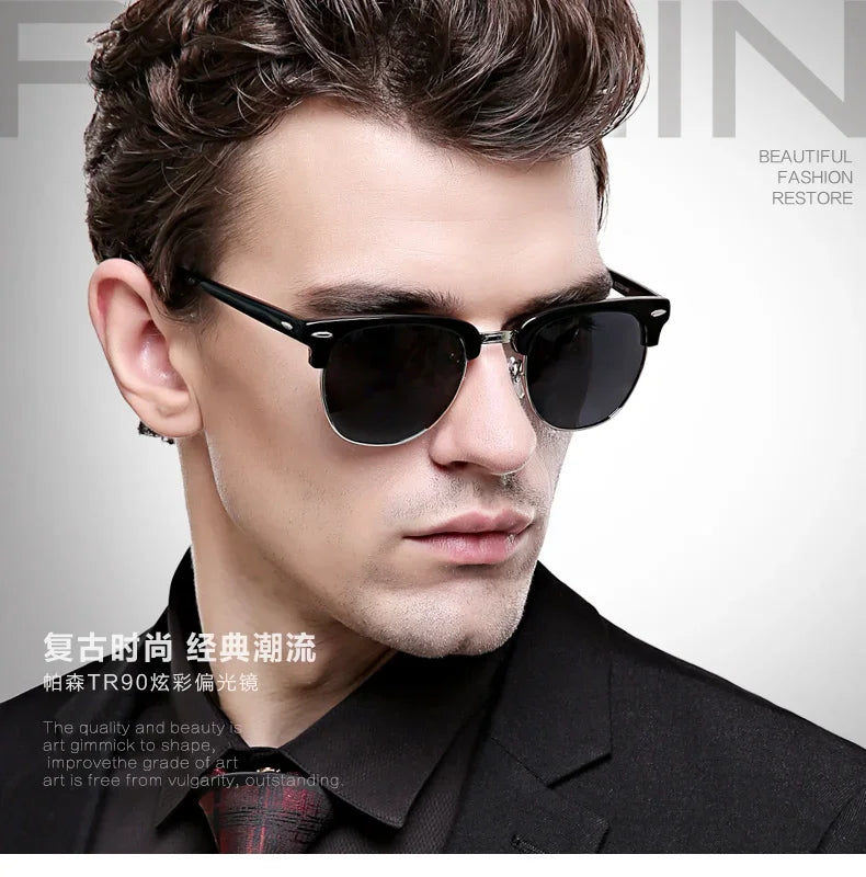 Classic Half Frame Brand Designer Sunglasses Men Or Women Cat Eye 3016 Sun Glasses Wholesale