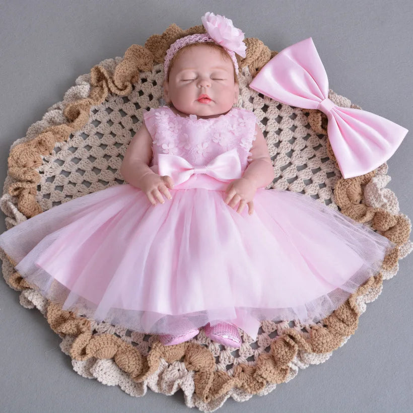 0-24M Pink Baby Girl Dresses