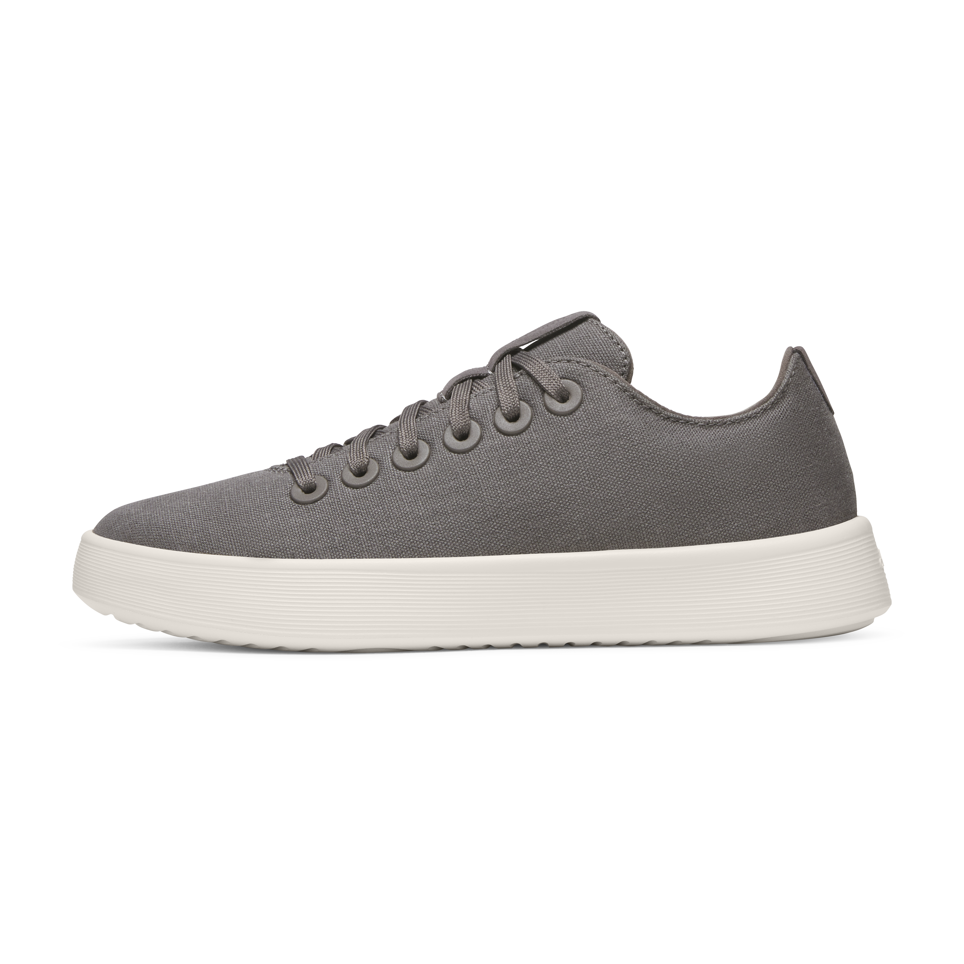 Men's Canvas - Anthracite (Natural White Sole)