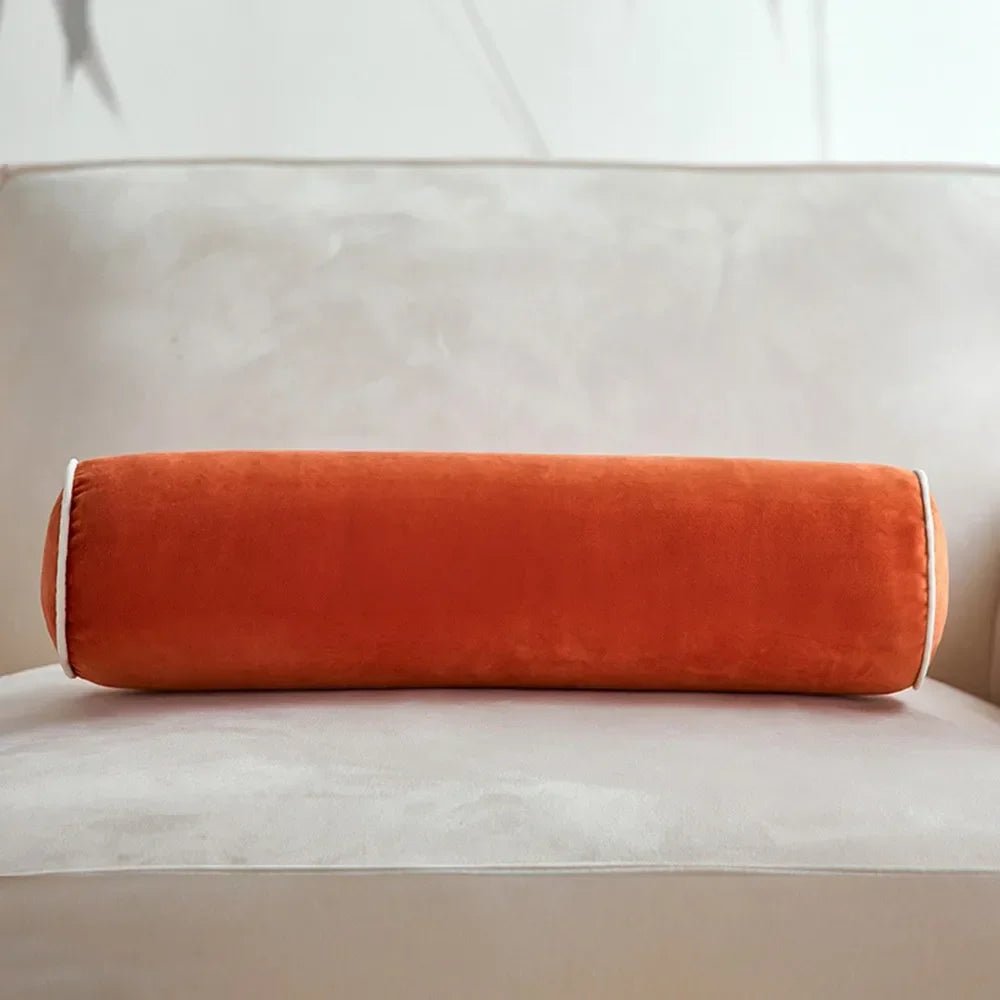Sofa Cushion Home Living Room Throw Bedside Back Pillow Car Office Bedroom Lumbar Pillow Velvet Candy Sleeping Pillow A0