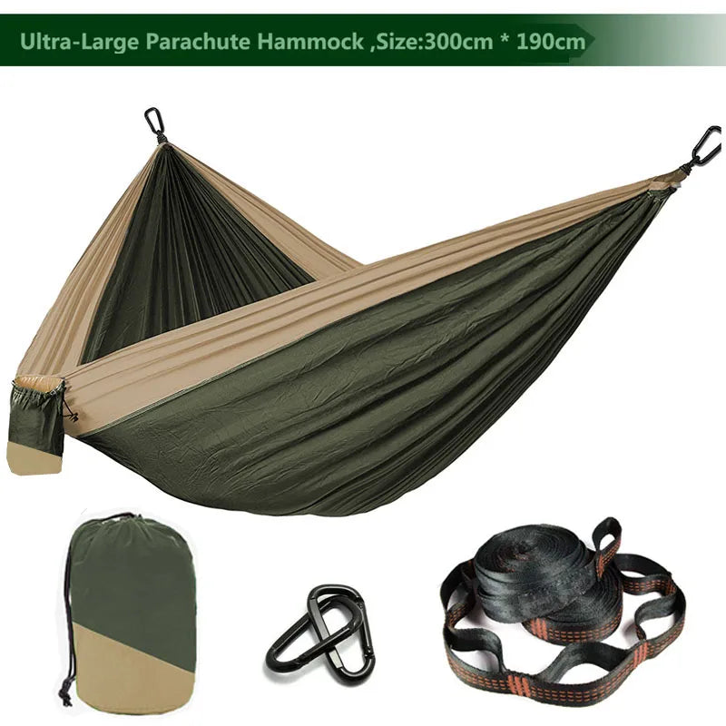 Solid Color Parachute Hammock