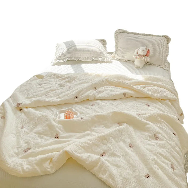 Summer Ice Cool Thin Quilt Comforter Soft Air Conditioning Quilt/Duvet/Blanket Bed 150 Single Bed Quilt