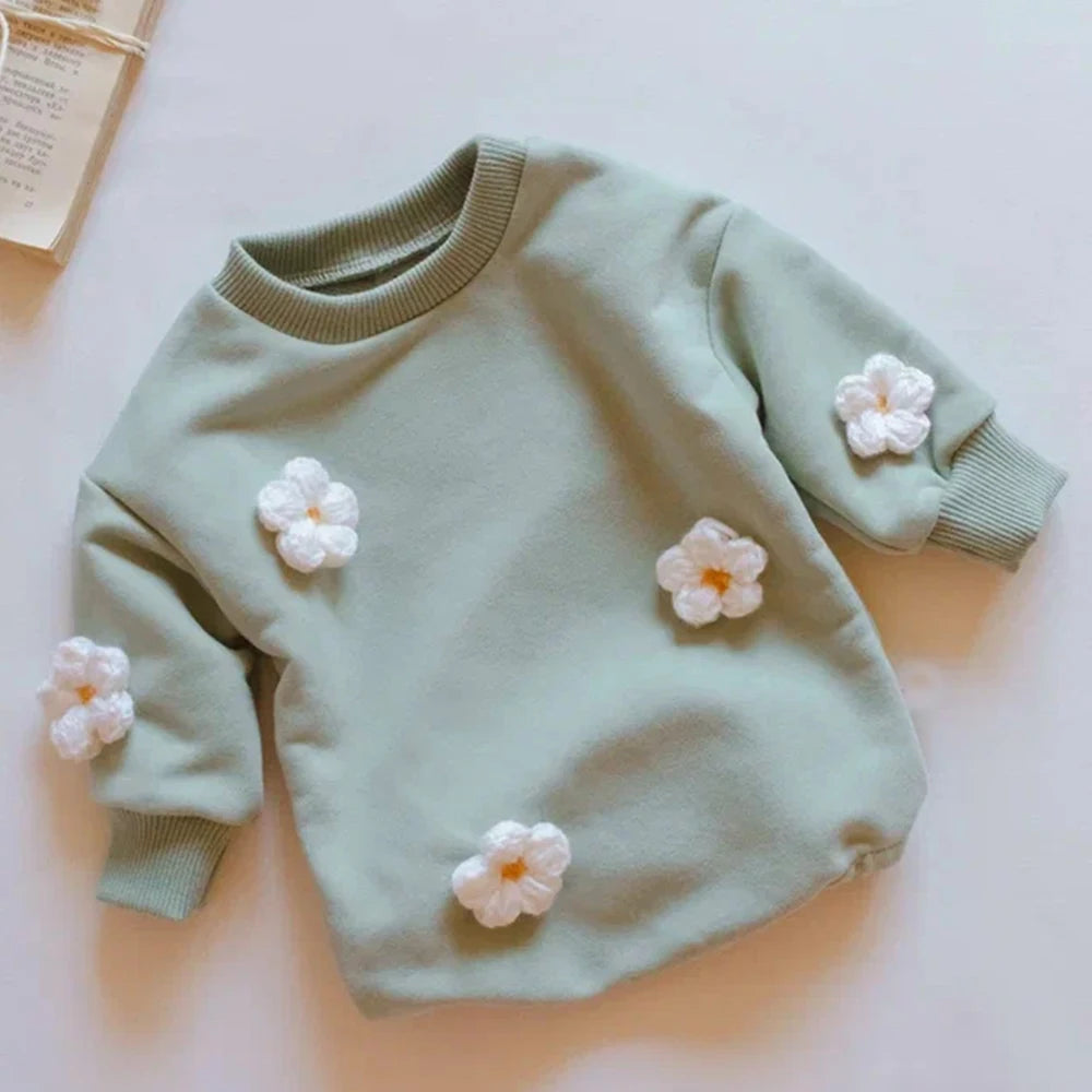 2024 Spring Baby Clothes Cloud Sweatshirt Romper Baby Girl Boys Long Sleeve Bodysuit Clothes Newborn 0 To 12 Months 24M Jumpsuit