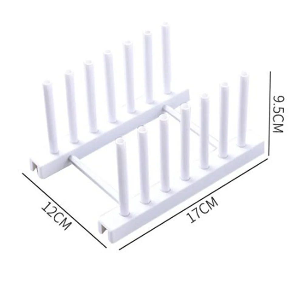 &1pcs Detachable Plastic Kitchen Dish Bowl Plate Drying Utensils Rack Drainer Holder Tray Stand Home Kitchen Storage Racks