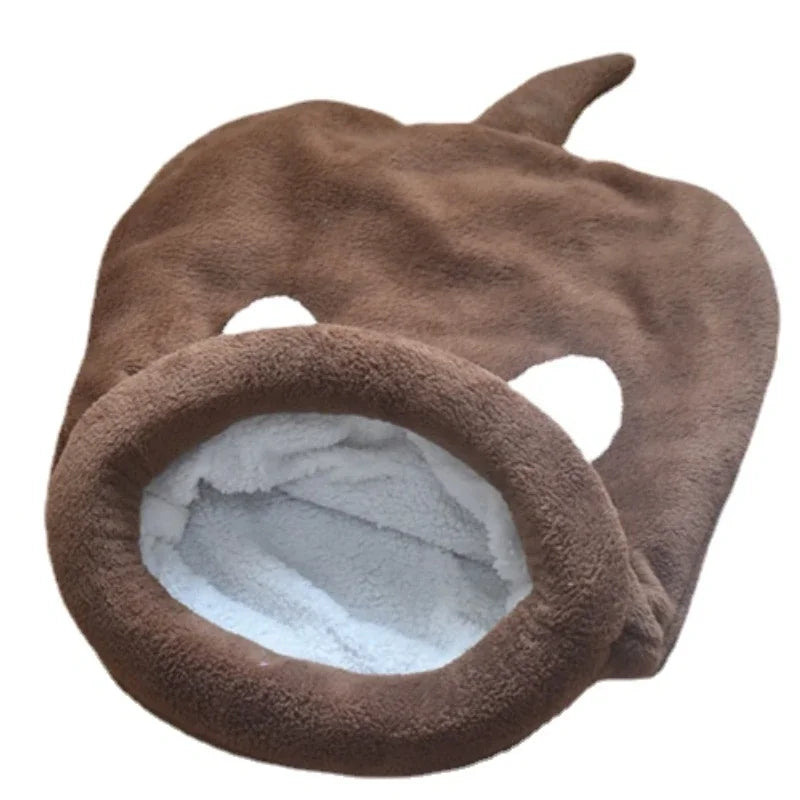 Cat Dog Bed Four Colors Sleeping Bag Warm Comfortable Puppy Winter Nest Cushion Mat Shape Cute Suitable For Small Medium Pet