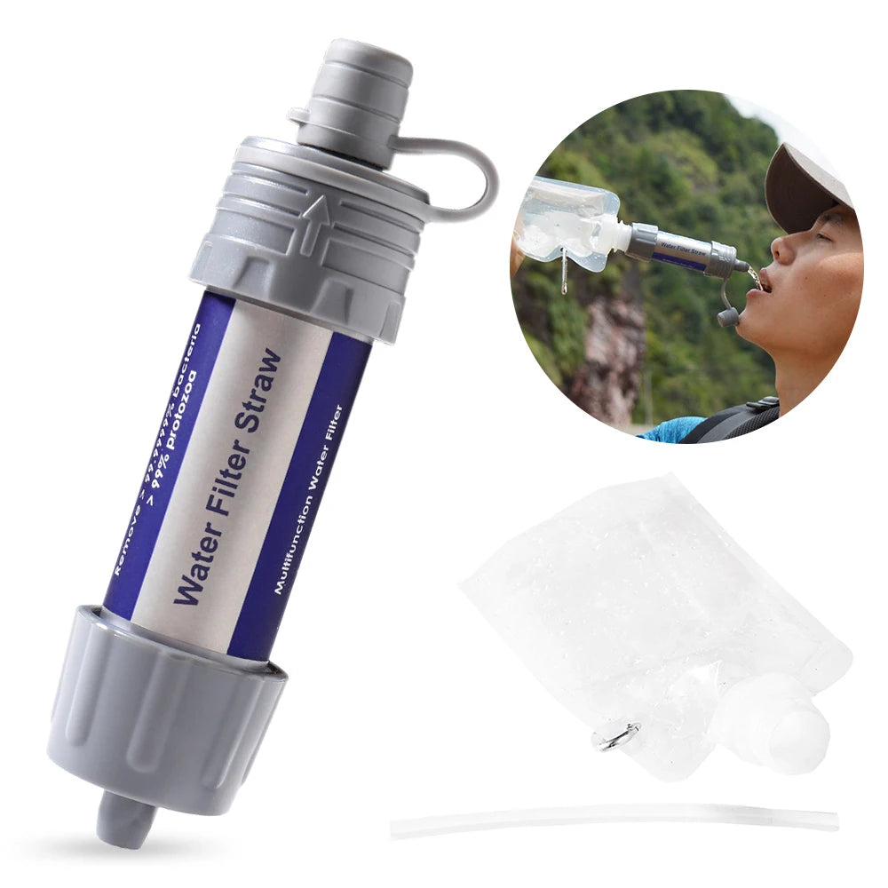 Outdoor Water Filter System 5000 Liters Water Filtration Straw