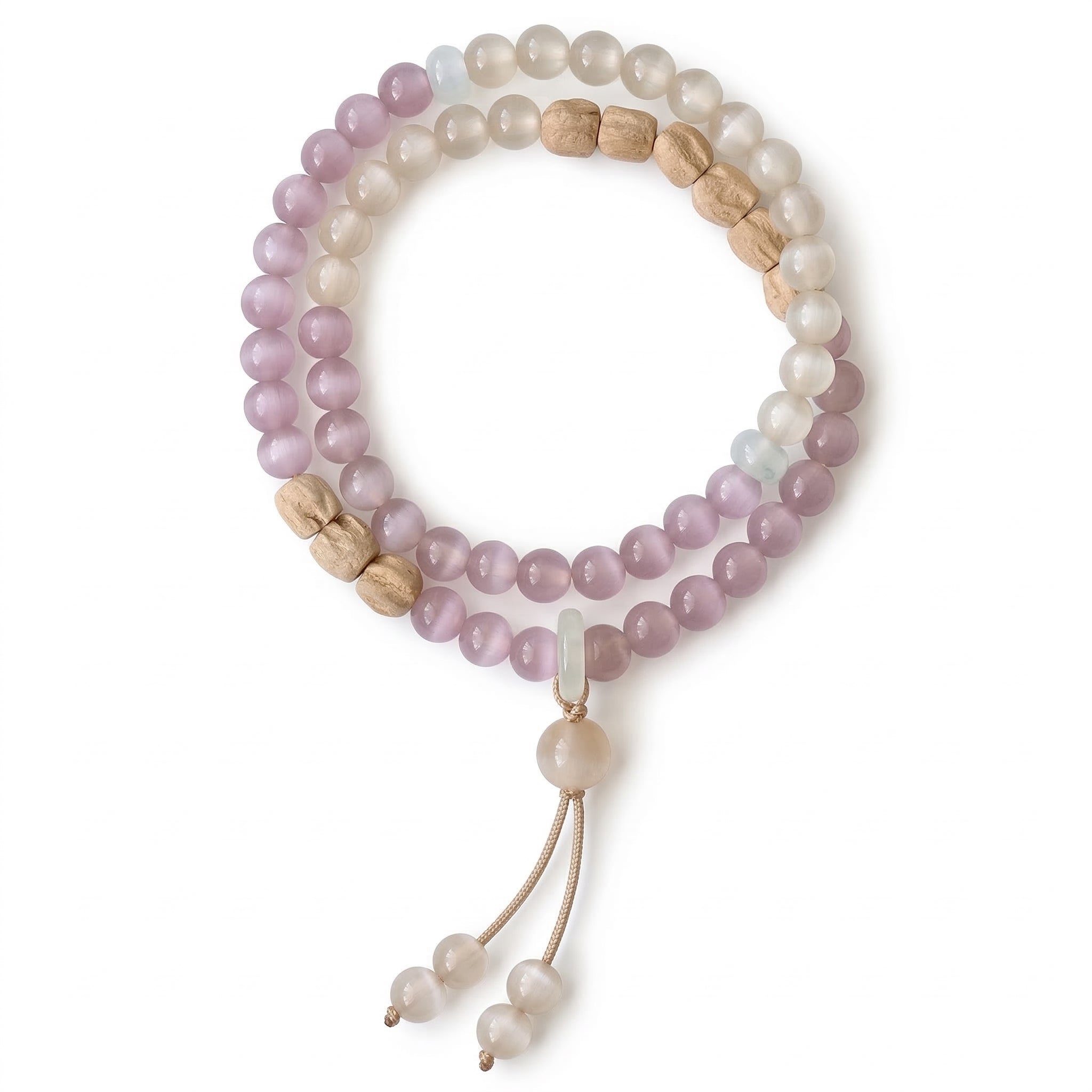 Pastel Beaded Wrap Bracelet