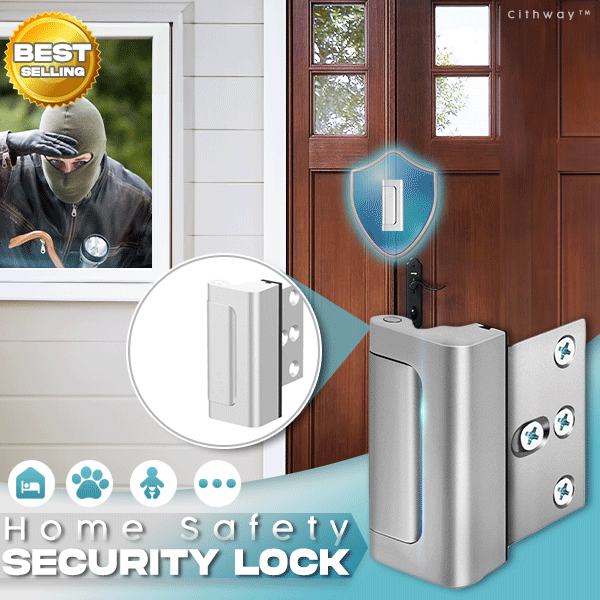 Cithway™ High-Security Metal Door Lock