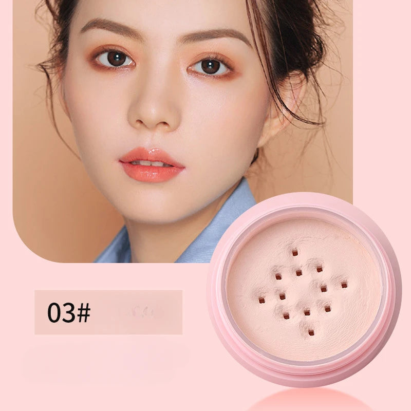 Face Loose Powder Makeup Oil-control Long Lasting Waterproof Cosmetic Face Powder Translucent Professional Lasting Makeup
