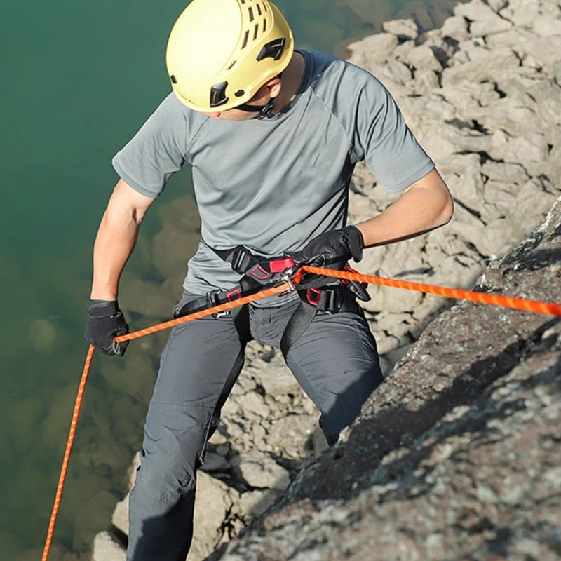 Outdoor expansion rope down half harness