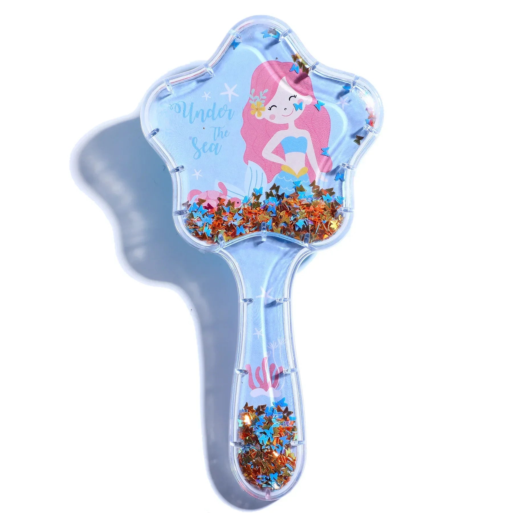 Mermaid Children Hair Comb Brush Cartoon Massager Comb High Quality Anti-detangle Comb Children's Cute Hairdressing Smooth Comb