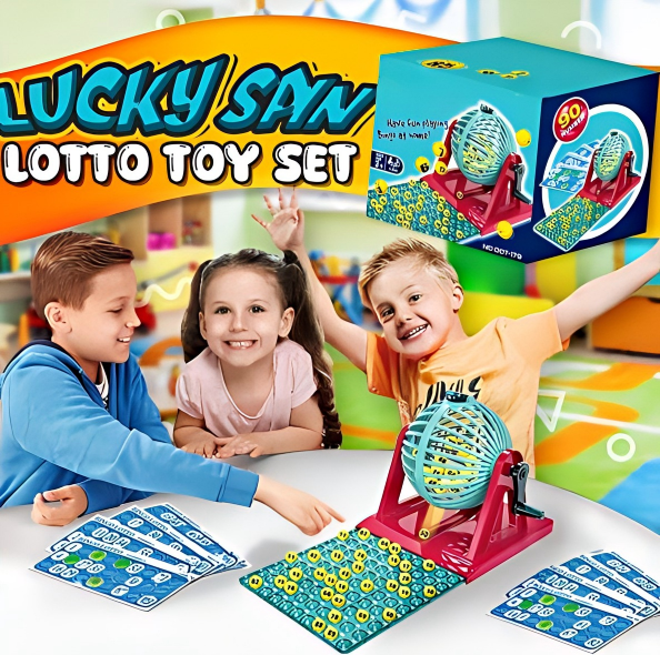 Lucky Spin Bingo Game Toy Set