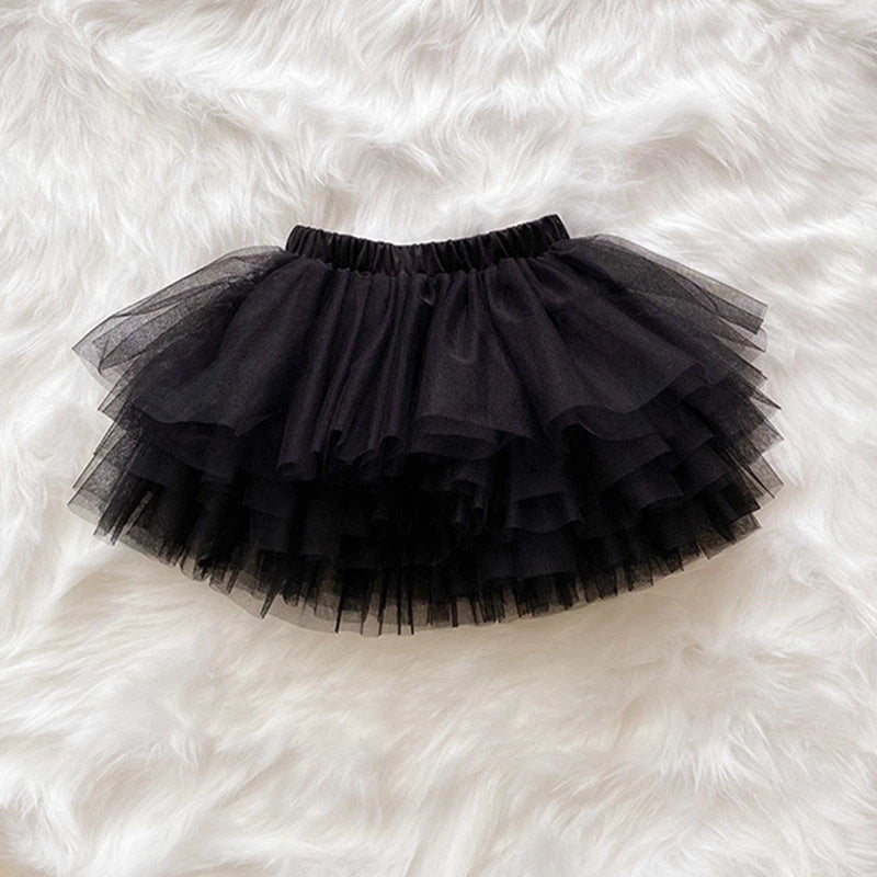 Fashion Girls Tutu Super Fluffy 6 Layers Petticoat Princess Ballet Dance Tutu Skirt Kids Cake Skirt Chritsmas Children Clothes