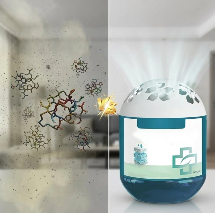 Maternal & Infant Safe Air Purification Magic Box, 97.8% Efficient Dust Removal, Whole-House Automatic Air Purifier with Plant Extract Formula