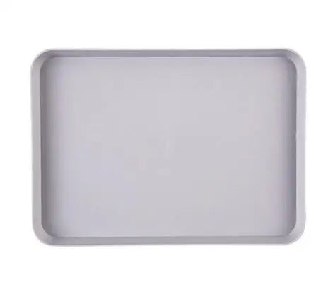 &Exquisite Nordic   Multi-Function Rectangular Plastic Serving Tray Kitchen Organizer Home Kitchen Fruit Dessert Tray