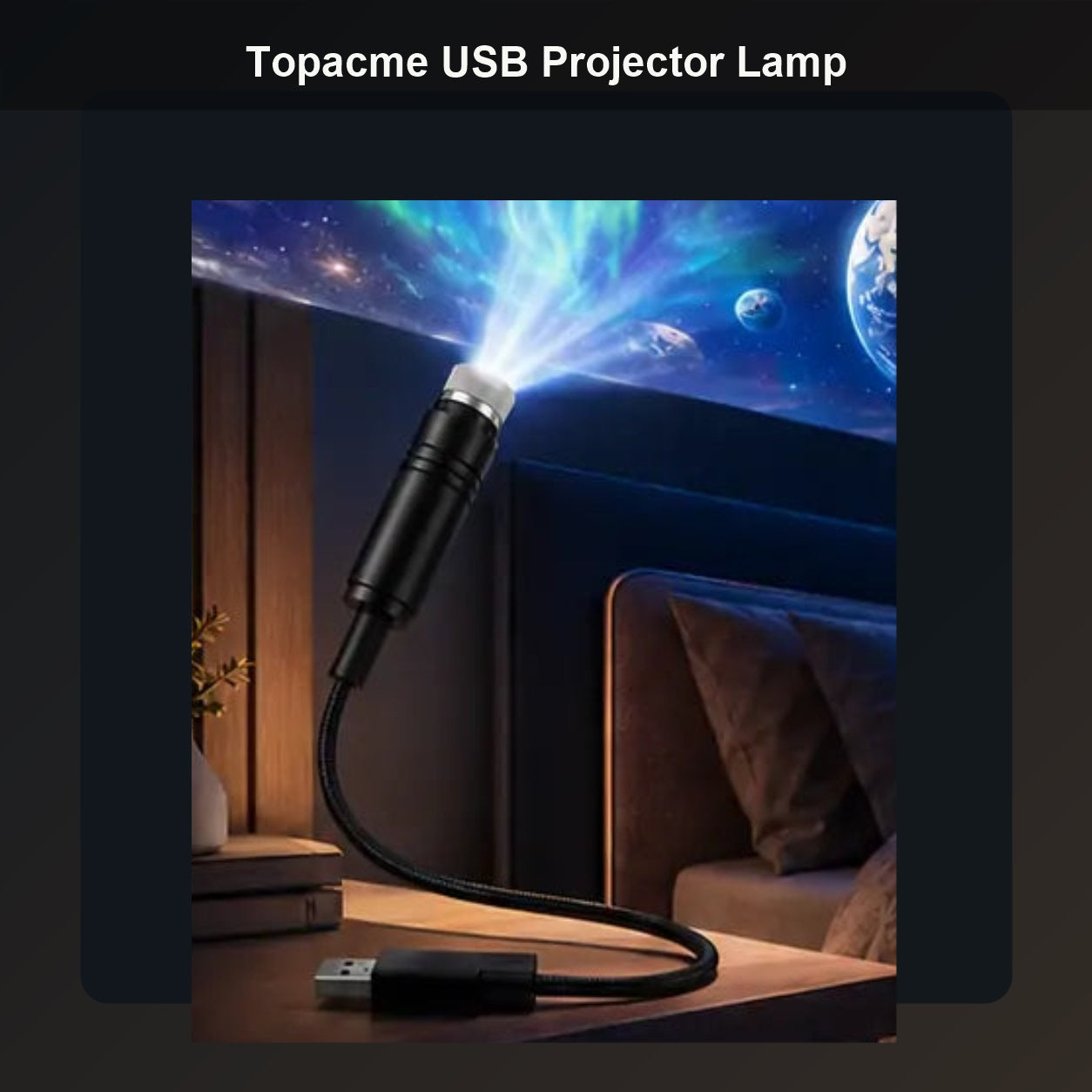 Topacme USB Projector Lamp