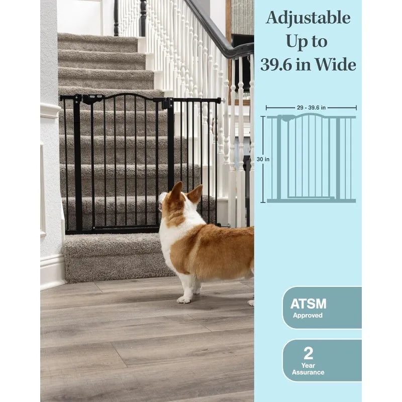 Dog Gate for Stairs & Doorways, 30