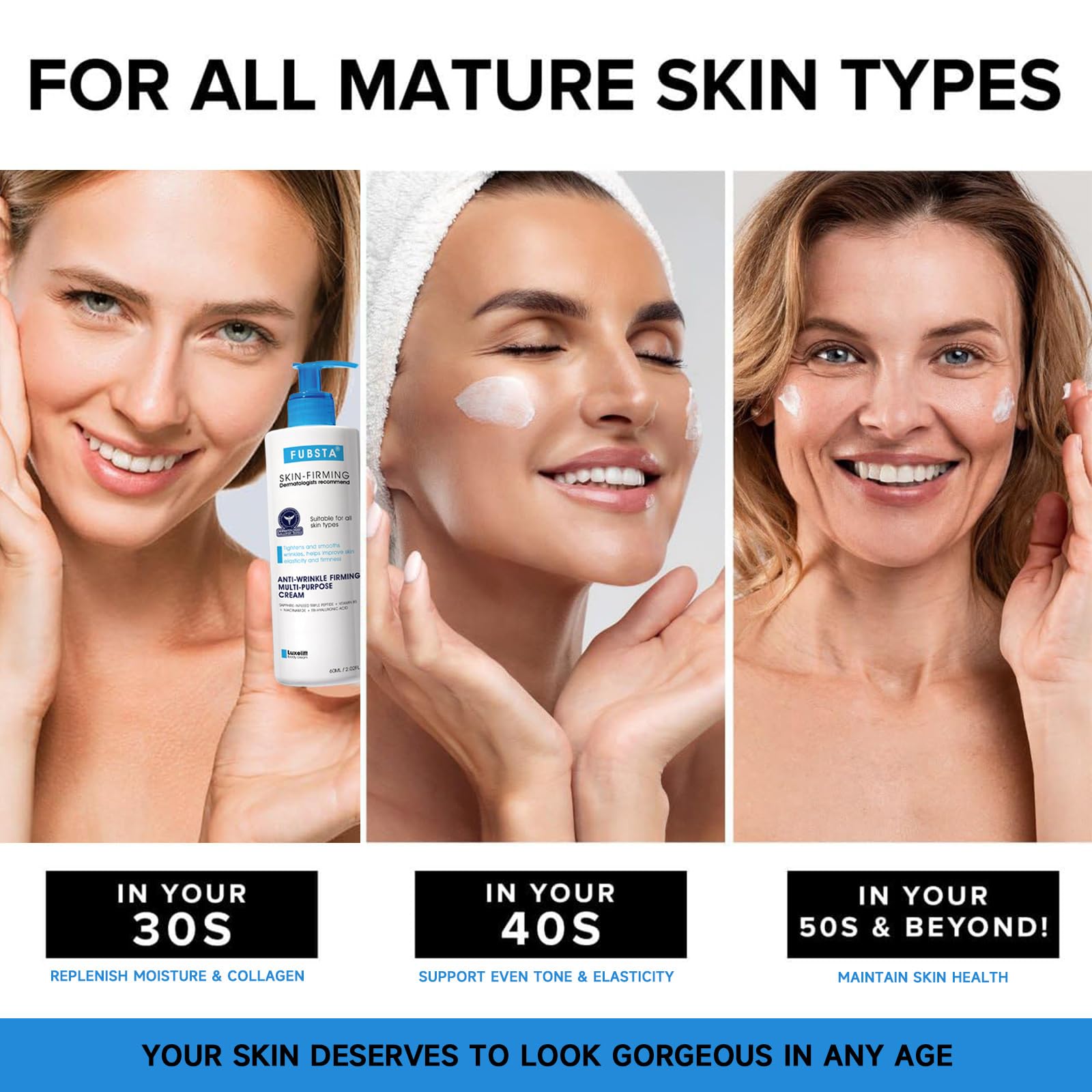 Fubsta Ultra Firming & Revitalizing Cream, Skin Firming Cream - Renew Skin Firmness