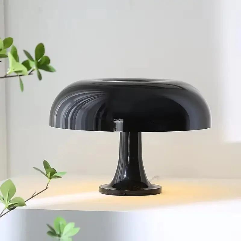 Nordic Led Mushroom Table Lamps Classic Decoration for Hotel Bedside Bedroom Bedside Living Room Dimming Minimalist Desk Lights