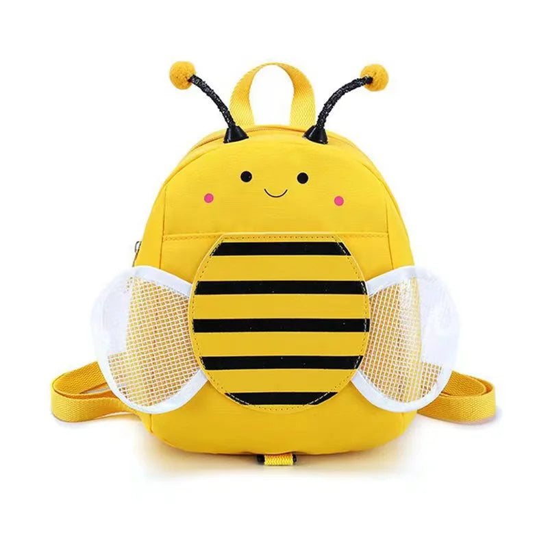 Kids Stuff  Cute Bee Style Backpack Kids School Bag Fashion Anti-loss Large Capacity Handbag Children Girls Bag Mochila