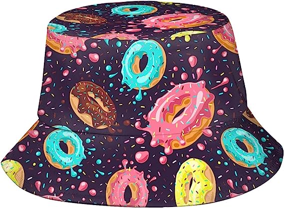 LUCKYSONG Bucket Hat Fishing Hats Summer Travel Beach Sun Uv Protection Packable Fisherman Cap for Men Women Teens