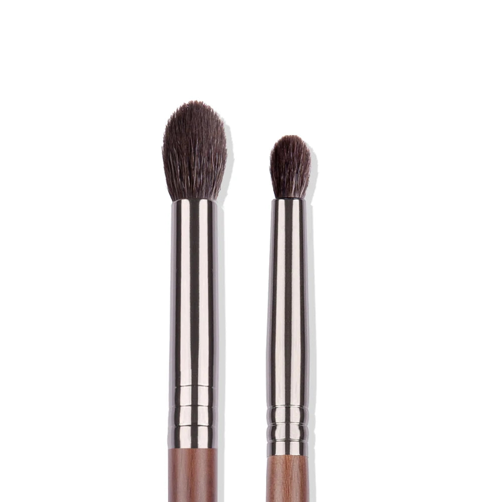 BETHY BEAUTY 2 Pcs Tapered Blending Brush Shadow Makeup Eye Make up Brush Set Cosmetic Crease Diffuse Brush